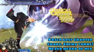 DFFOO Global: A Captain's Loyalty, Basch Lost Chapter Chaos. Enemy turns? Never heard of her