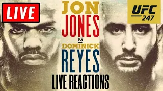 🔴 UFC 247 LIVE STREAM WATCH ALONG - Jon Jones vs Dominick Reyes - Live Reactions