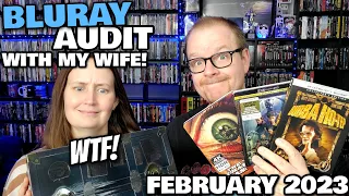 BLURAY AUDIT WITH MY WIFE! ** FEBRUARY 2023!