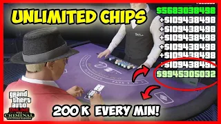 *SOLO* UNLIMITED CASINO CHIPS GLITCH!!! 200K EVERY 2 MINUTES!!! - GTA 5 ONLINE CHIPS (XBOX/PS/PC)