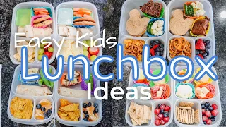 Kids School Lunch Ideas// 5 Easy & Simple Meals