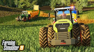🔥 Heavy Equipment in the Field 🦹‍♀️👨🏼‍🌾 Farmers from the City 😍 Farming Simulator 19 🚜