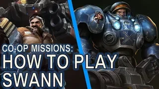 Starcraft II Co-Op: How To Play Swann [Siege Tanks and Goliaths]