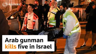 Arab gunman kills at least five in Israel