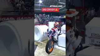 Gabriel Marcelli Big Crash 😲💥 #XTrial #XTrialAND #RepsolHonda #Motorcycle #Moto