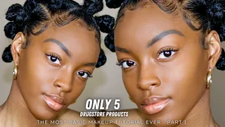 THE MOST BASIC TUTORIAL EVER... 5 DRUGSTORE PRODUCTS | Slim Reshae