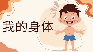 《我的身体》身体部位中文名称｜Body Parts in Mandarin