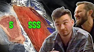 CHEAP vs EXPENSIVE Steak! Can A Steak Amateur Tell The Difference?