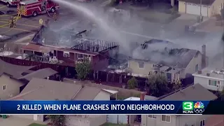 2 killed when plane crashes into SoCal neighborhood