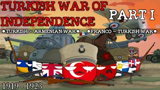 Turkish war of Independence 1919-1923 | Countryballs | Animation |  Episode 1