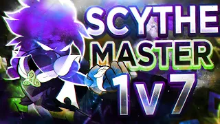 1 Scythe Master VS 7 Amateurs | Brawlhalla