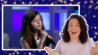 Angelina Jordan |  Fly Me To The Moon - The View 2014 ANGELINA 8 YEARS OLD | REACTION