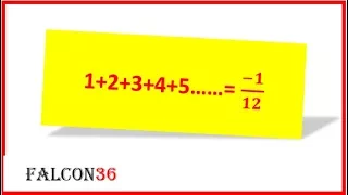 Making sense of 1+2+3+... = -1/12 ||Ramanojan#Math fun