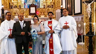 25th Wedding Anniversary | William and Dilecta Pinto | 23 Feb 2023 | Reis Magos Church | Goa India.