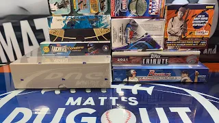 2021 Baseball 10 Box Case Break Mixer #14: Sterling, Tribute, Finest and more!