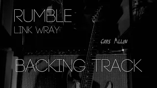 Guitar Backing Track - Rumble - Link Wray Cover
