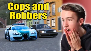 The *CRAZIEST* Cops and Robbers Game Ever in Forza Horizon 5!