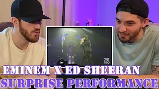 First Time Watching: Ed Sheeran x Eminem - Stan & Lose Yourself (Surprise Performance in Detroit)