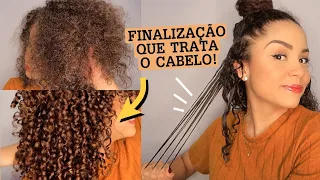 FINALIZAÇÃO PARA CABELOS RESSECADOS E POROSOS! ✨