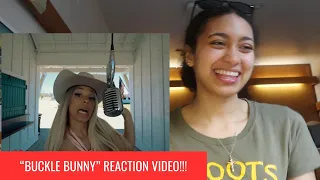 RAVEN REACTS TO "BUCKLE BUNNY" by Tanner Adell