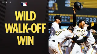 CHAOS in Pittsburgh as the Pirates rally in the 9th!! (FULL INNING)