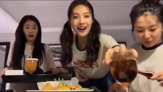 Irene cute screams [Red Velvet Instagram Video]