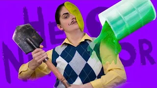 Привет сосед принес много Слаймов  Что дети не поделили с Hello neighbor!!!