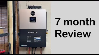 EG4 6000XP off grid Inverter long term Review | 8000W PV | 480V VOC | 48V 120/240V Split Phase