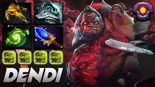 DENDI PUDGE BOSS - Dota 2 Pro Gameplay [Watch & Learn]