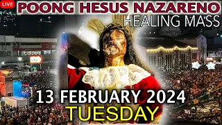 LIVE: Quiapo Church Mass Today -13 February 2024 (Tuesday) HEALING MASS