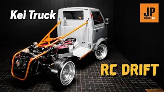 RC Drift | WPL D12 Custom Build For Drift "BIG STEERING ANGLE"