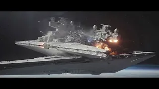 The Battle of Scarif (Space Battle) [Part 2] | Rogue One