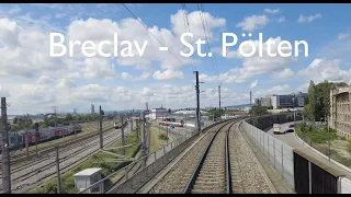 Führerstandsmitfahrt Breclav 🇨🇿 - St. Pölten 🇦🇹 via Floridsdorf, Stockerau am Mo 30.05.2022