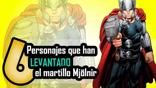 6 Personajes que han levantado el Mjölnir