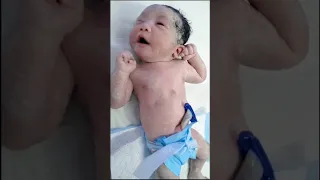 So Cute Angel Just Qoke Up🥳🥳😭😭 #shorts #love #cute #trending #baby #viral #youtube