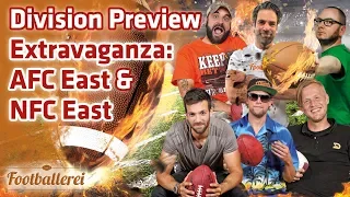 Division Preview Extravaganza: AFC East & NFC East | Footballerei SHOW