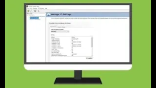 NVIDIA Control Panel Settings