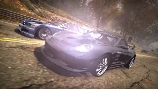 NFS:MW 2005 | Porsche Cayman S vs BMW M3 GTR + Final Pursuit | No Speedbreaker