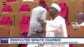 Renovated Senate Chamber: Ndume criticises project, describes it as substandard