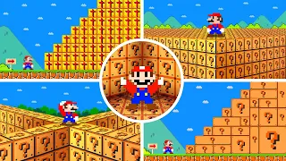 Super Mario Bros. but Mario has 1.000.000 Item Blocks (ALL EPISODES)