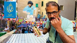 AMAZING NAPLES 💙 Arab journalist FALLS IN LOVE with the city and the Maradona 😍🏟️