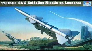 SA-2 Guideline Missile 1:35 Scale Trumpeter #00206   -Model Kit Build & Review