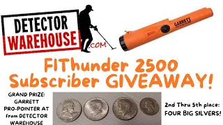 SUNDAY FUN DAY: FLThunder's 2500 Subscriber GIVEAWAY! Sponsored by DETECTOR WAREHOUSE w/ Chuck & Bob