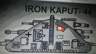 IRON KAPUT-44. Cartoons about tanks.