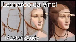 Portrait Painting Tutorial | Leonardo da Vinci Paint Along