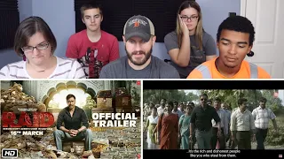 Raid | Official Trailer REACTION! | Ajay Devgn | Ileana D'Cruz | Raj Kumar Gupta