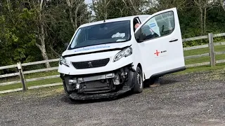 WE BOUGHT A WRECKED  2019 PEUGEOT EXPERT VAN PART 1