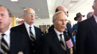 US Airways Honor Flight from Traverse City, MI, 9.17.14