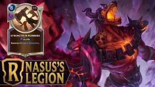 Nasus and LeBlanc Built An Empire - Legion Marauder Deck - Legends of Runeterra Gameplay - Patch 2.6