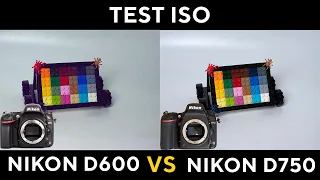 Nikon D600 Vs Nikon D750 ISO TEST NEF